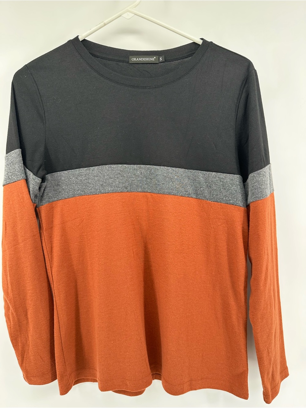 ORANDESIGNE Women’s Fall Pullover Sweater – Size Small